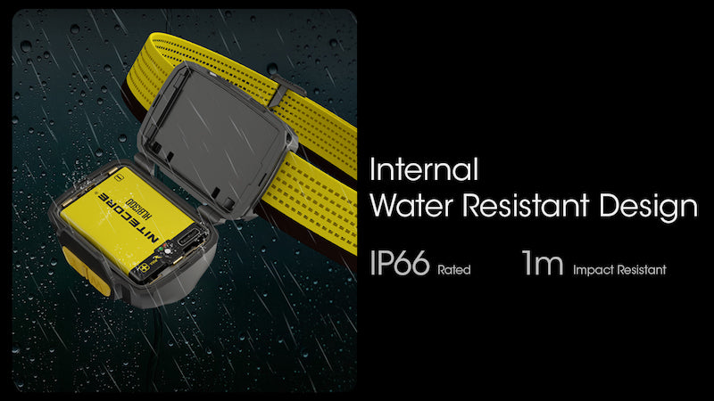 Lampe Frontale Nitecore UT27 NEW – 800 Lumens - Noire  NYCTALOPE  