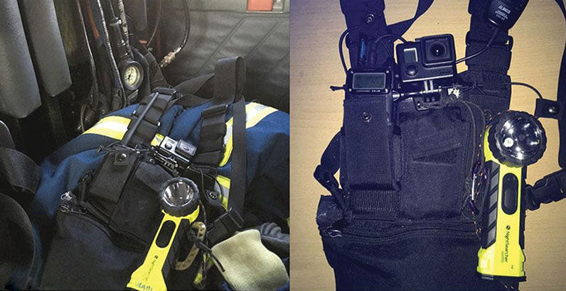 Lampe torche Nightsearcher SIGMA RA 325 Lumens - 2 modes d'éclairage - ATEX Zone 0 - Angle droit - Utilise 4 x AA (alcalines) - NYCTALOPE