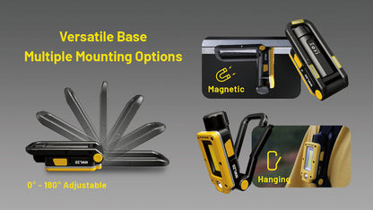 Lanterne de travail multifonctions Nitecore NWL20 – 600 Lumens  NYCTALOPE  