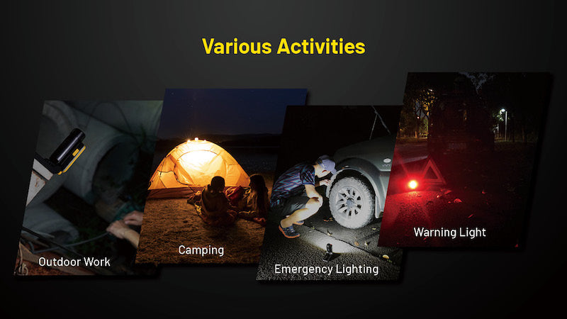 Lanterne de travail multifonctions Nitecore NWL20 – 600 Lumens  NYCTALOPE  