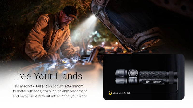 Lampe torche tactique Nitecore EX7 – 6000 Lumens Nitecore