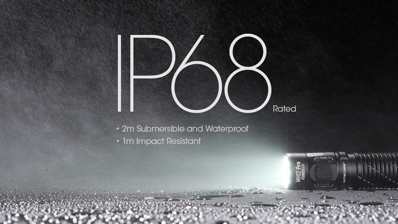 Lampe Torche Nitecore MH12 PRO – 3300 Lumens  NYCTALOPE  