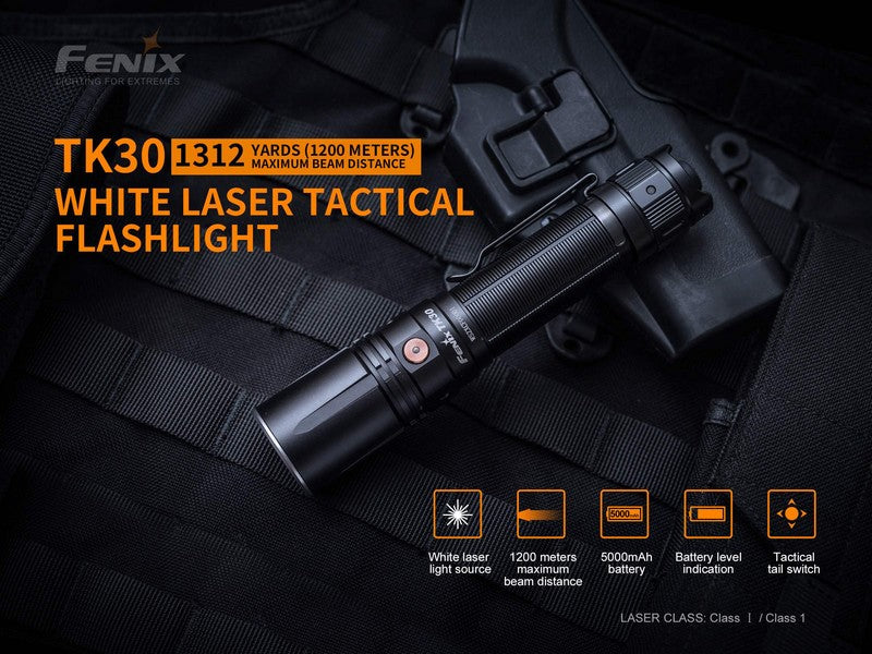Lampe Torche tactique laser Fenix TK30 – 500 Lumens  NYCTALOPE  
