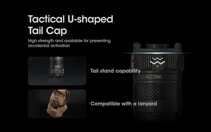 Lampe Torche Nitecore SRT7i – 3000 Lumens  NYCTALOPE  