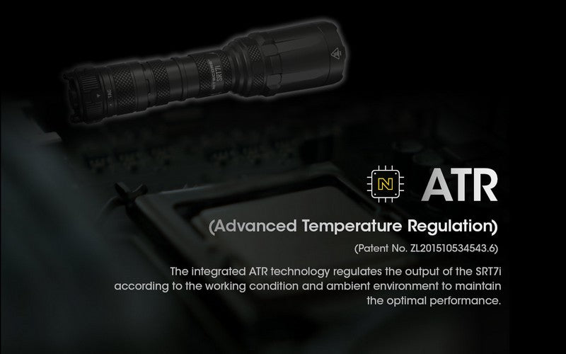 Lampe Torche Nitecore SRT7i – 3000 Lumens  NYCTALOPE  