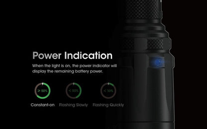 Lampe Torche Nitecore SRT7i – 3000 Lumens  NYCTALOPE  