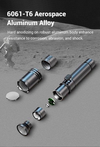 Lampe Torche Rechargeable Klarus A1 PRO – 1300 Lumens  NYCTALOPE  