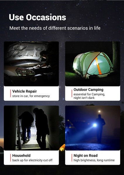 Lampe Torche Rechargeable Klarus A1 PRO – 1300 Lumens  NYCTALOPE  