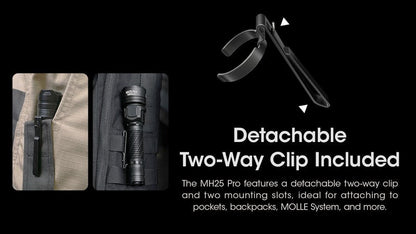 Lampe Torche Nitecore MH25 PRO - 3300 Lumens  NYCTALOPE  