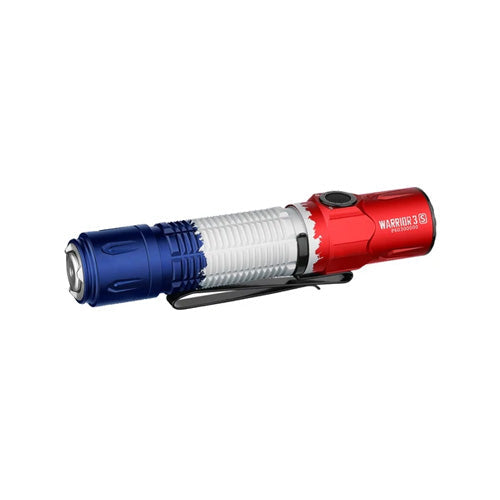 Lampe Torche Olight WARRIOR 3 S – Tricolore  – 2300 Lumens  NYCTALOPE  