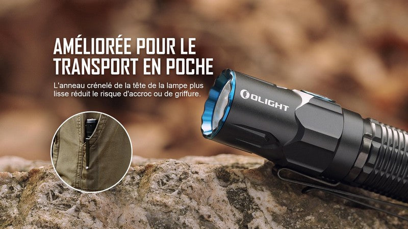 Lampe Torche Olight WARRIOR 3 S – Tricolore  – 2300 Lumens  NYCTALOPE  