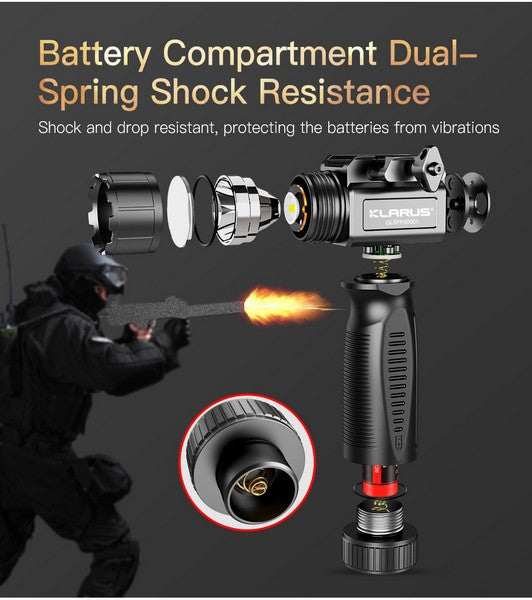 Lampe Torche Klarus GL5 - 1350 Lumens  NYCTALOPE  