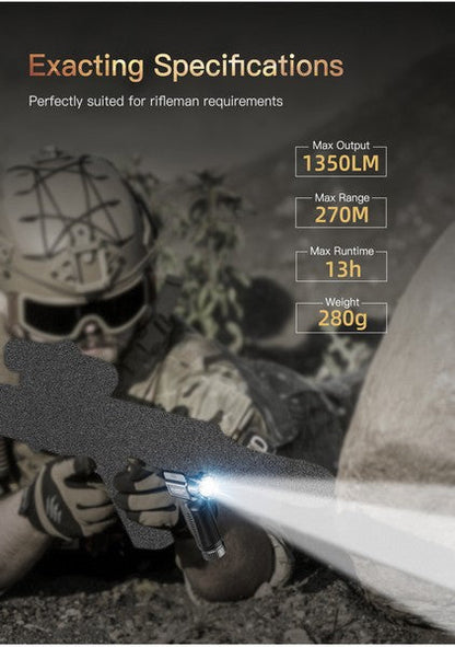 Lampe Torche Klarus GL5 - 1350 Lumens  NYCTALOPE  