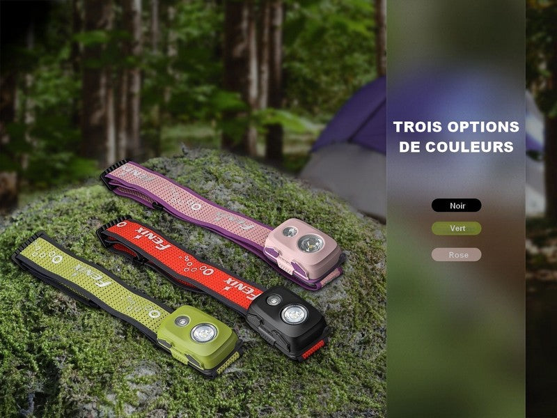 Lampe Frontale Fenix HL16 – 450 Lumens  NYCTALOPE  