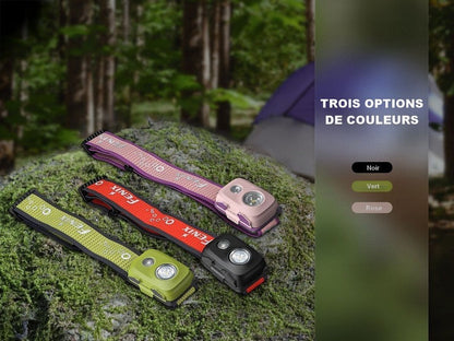 Lampe Frontale Fenix HL16 – 450 Lumens  NYCTALOPE  