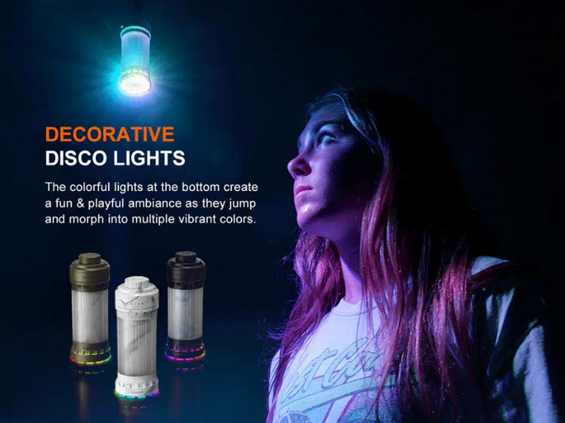 Lanterne Fenix CL22R - 500 Lumens - lampe multifonctions rechargeable USB-C  NYCTALOPE  