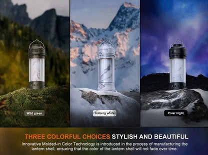 Lanterne Fenix CL22R - 500 Lumens - lampe multifonctions rechargeable USB-C  NYCTALOPE  