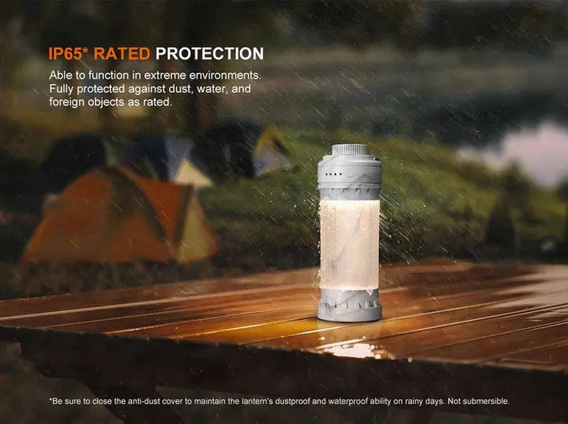 Lanterne Fenix CL22R - 500 Lumens - lampe multifonctions rechargeable USB-C  NYCTALOPE  