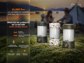 Lanterne Fenix CL26R PRO - 650 Lumens - Rechargeable - Grey camo  NYCTALOPE  