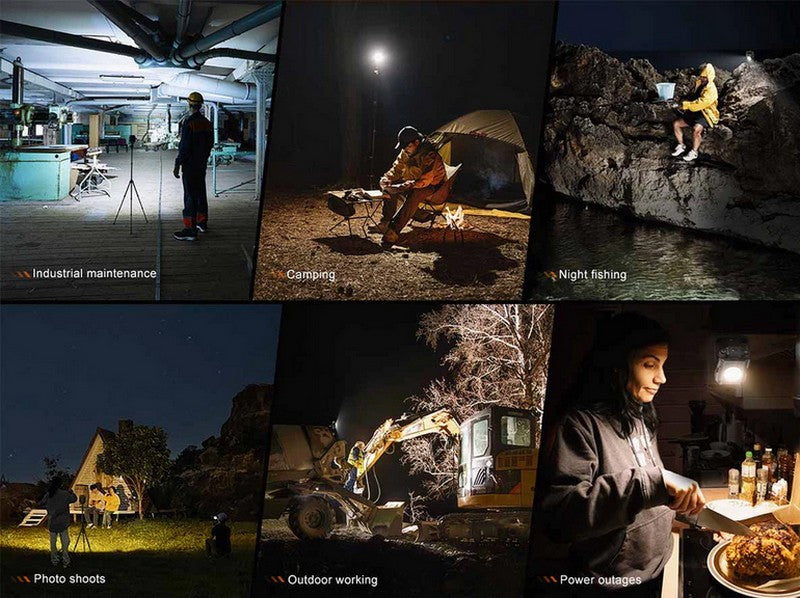 Lanterne Fenix CL27R - 1600 Lumens - lampe multifonctions rechargeable USB-C  NYCTALOPE  