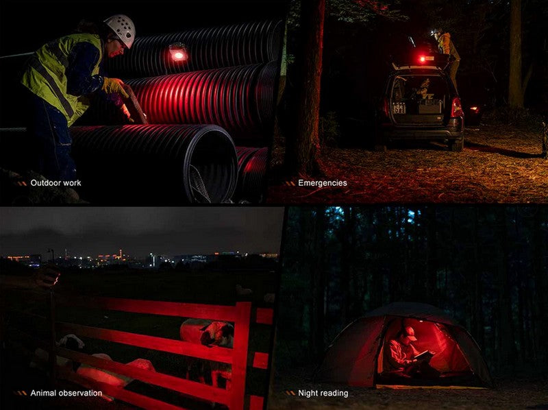 Lanterne Fenix CL27R - 1600 Lumens - lampe multifonctions rechargeable USB-C  NYCTALOPE  