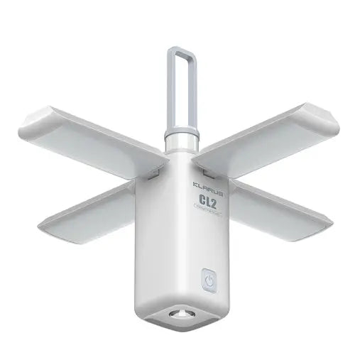 Lanterne Klarus CL2 – 750 Lumens – Rechargeable et Powerbank - Grise  NYCTALOPE  