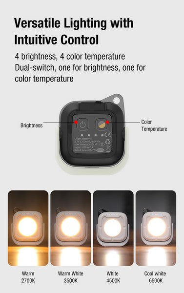 Lanterne de camping Klarus CL5 - 650 Lumens - Compacte légère, Rechargeable  NYCTALOPE  