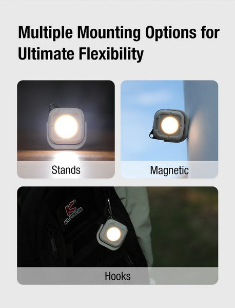 Lanterne de camping Klarus CL5 - 650 Lumens - Compacte légère, Rechargeable  NYCTALOPE  