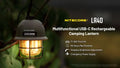 Lanterne rétro multifonction Nitecore LR40 Blanche – 100 Lumens – Rechargeable USB-C  NYCTALOPE  