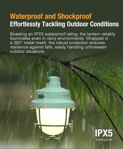 Lanterne de camping compacte - Klarus CL3 Blanche – 280 Lumens – Rechargeable  NYCTALOPE  