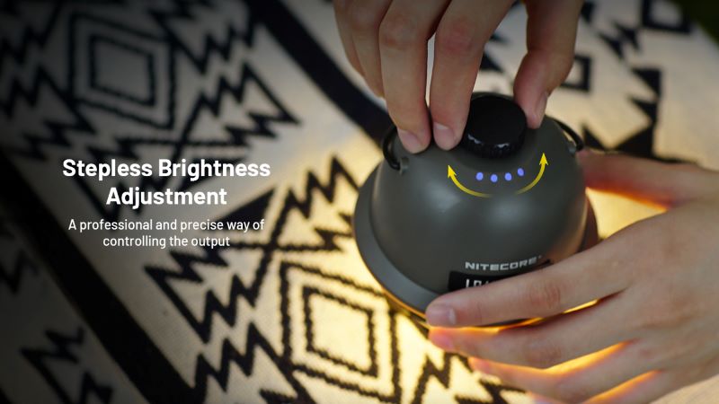 Lanterne rétro multifonction Nitecore LR40 Blanche – 100 Lumens – Rechargeable USB-C  NYCTALOPE  