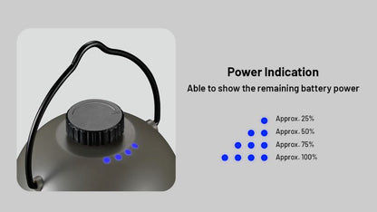 Lanterne rétro multifonction Nitecore LR40 Kaki – 100 Lumens – Rechargeable USB-C  NYCTALOPE  