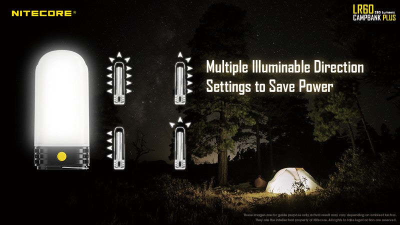 Lanterne Nitecore LR60 – 280 Lumens Nitecore