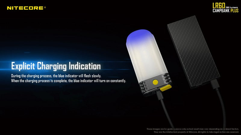 Lanterne Nitecore LR60 – 280 Lumens Nitecore