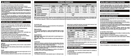 Lampe Frontale Fenix HL16 – 450 Lumens  NYCTALOPE  