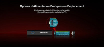 Lampe Torche Olight Diffuse - 700 Lumens  NYCTALOPE  