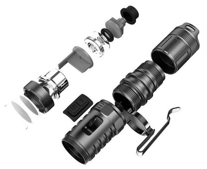 Lampe Torche Klarus XT1C PRO - 1000Lumens pour casque tactique  NYCTALOPE  