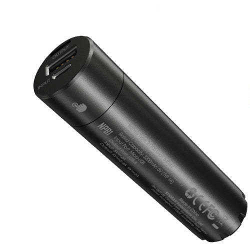 Power Bank Nitecore NPB1 - 5000mAh batterie externe frontale HU60 Nitecore