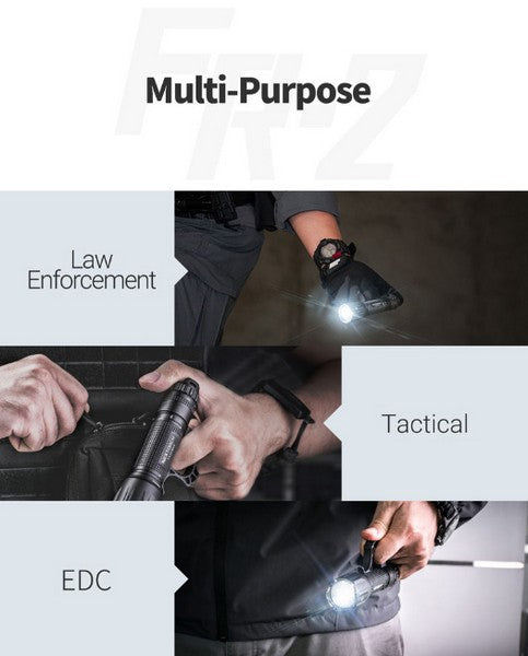 Nextorch FR-2 clip de ceinture avec anneau pour lampe torche tactique  NYCTALOPE  