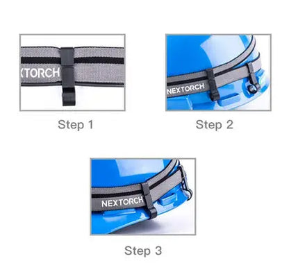 Nextorch HM3 support de lampe frontale pour casque  NYCTALOPE  