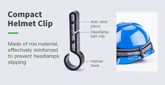 Nextorch HM3 support de lampe frontale pour casque  NYCTALOPE  