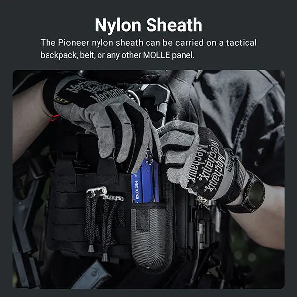 Nextorch Multi Tools Pioneer MT20 - Pince Outils Multifonctions - Bleu  NYCTALOPE  