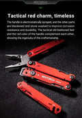 Nextorch Multi Tools Pioneer MT20 - Pince Outils Multifonctions - Rouge - NYCTALOPE