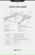 Nextorch Multi Tools Pioneer MT20 - Pince Outils Multifonctions - Rouge - NYCTALOPE