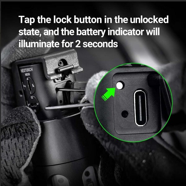 Nextorch ND30 dispositif de distraction tactique rechargeable 11 000 Lumens 130 dB  NYCTALOPE  