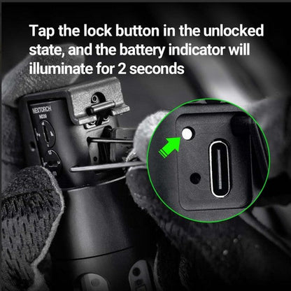 Nextorch ND30 dispositif de distraction tactique rechargeable 11 000 Lumens 130 dB  NYCTALOPE  