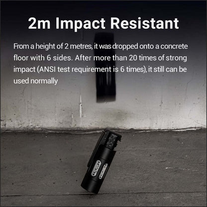 Nextorch ND30 dispositif de distraction tactique rechargeable 11 000 Lumens 130 dB  NYCTALOPE  