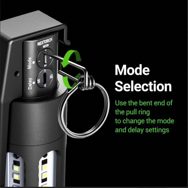 Nextorch ND30 dispositif de distraction tactique rechargeable 11 000 Lumens 130 dB  NYCTALOPE  