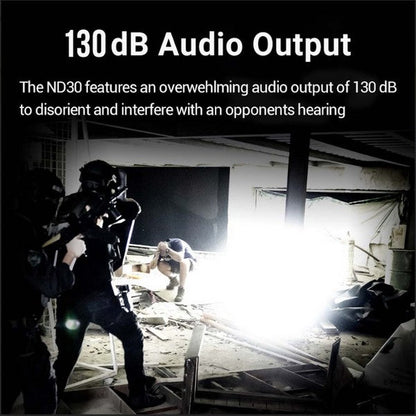 Nextorch ND30 dispositif de distraction tactique rechargeable 11 000 Lumens 130 dB  NYCTALOPE  