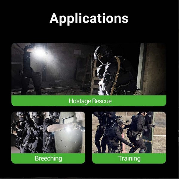 Nextorch ND30 dispositif de distraction tactique rechargeable 11 000 Lumens 130 dB  NYCTALOPE  